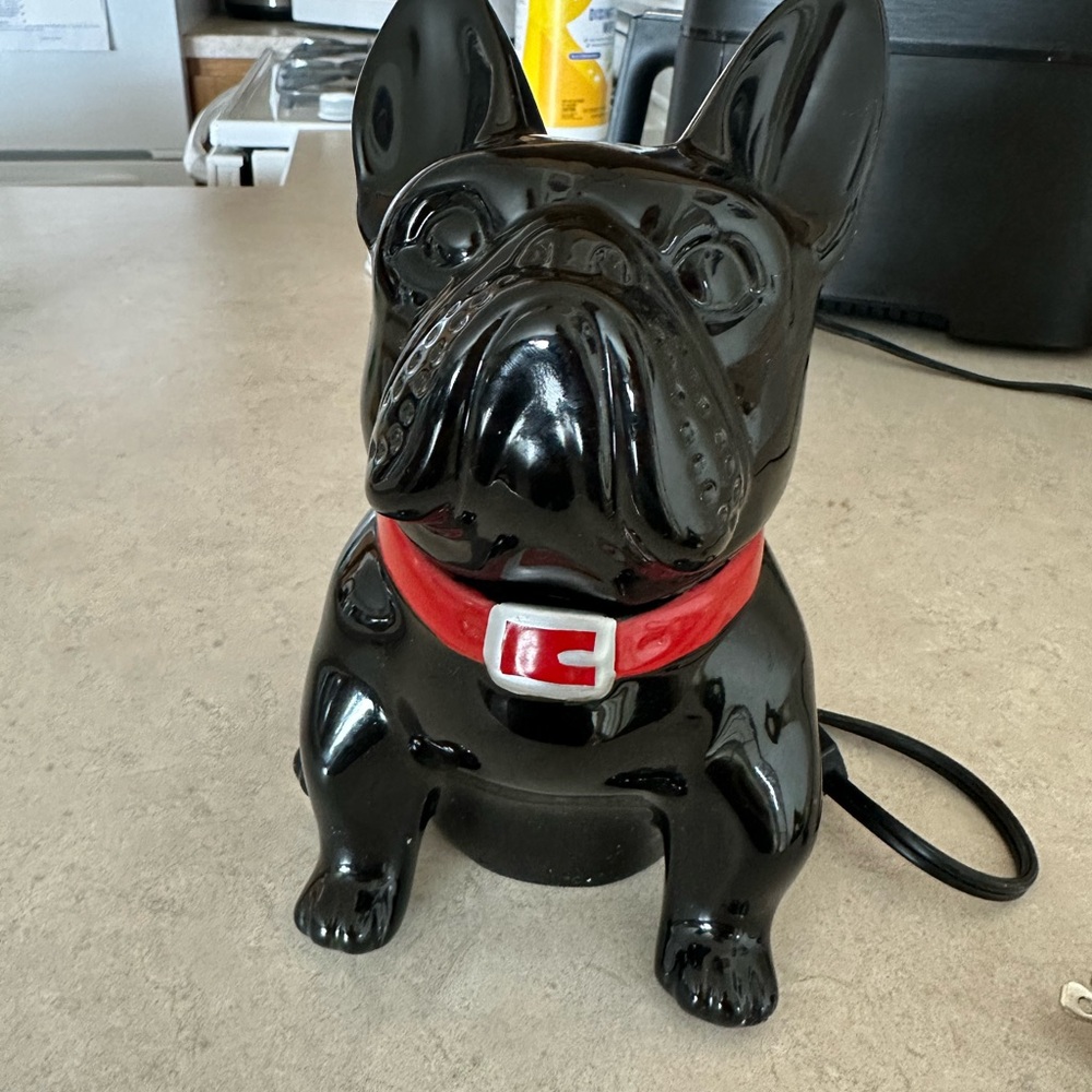 Scentsy French Bulldog wax warmer